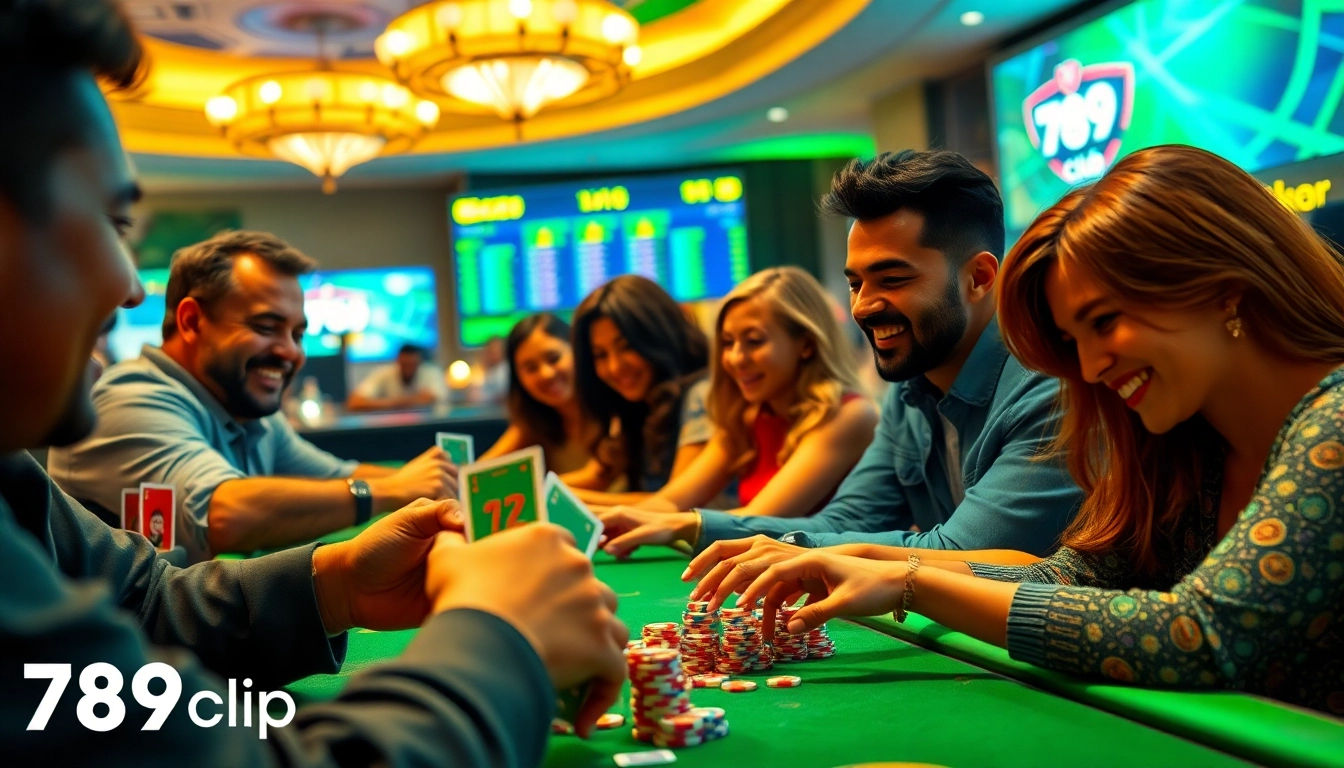 Experience excitement at the 789club as players enjoy dynamic card games and vibrant casino ambiance.