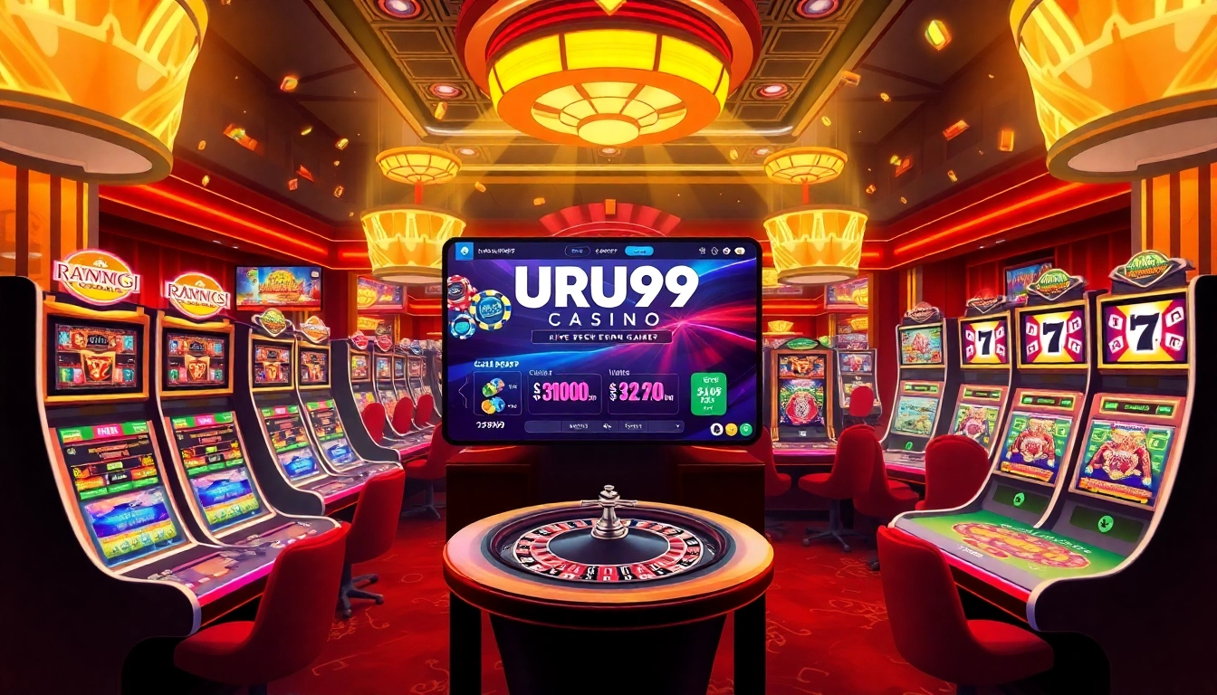 Experience the excitement of urus99 online casino gaming with live dealer games and vibrant slots.