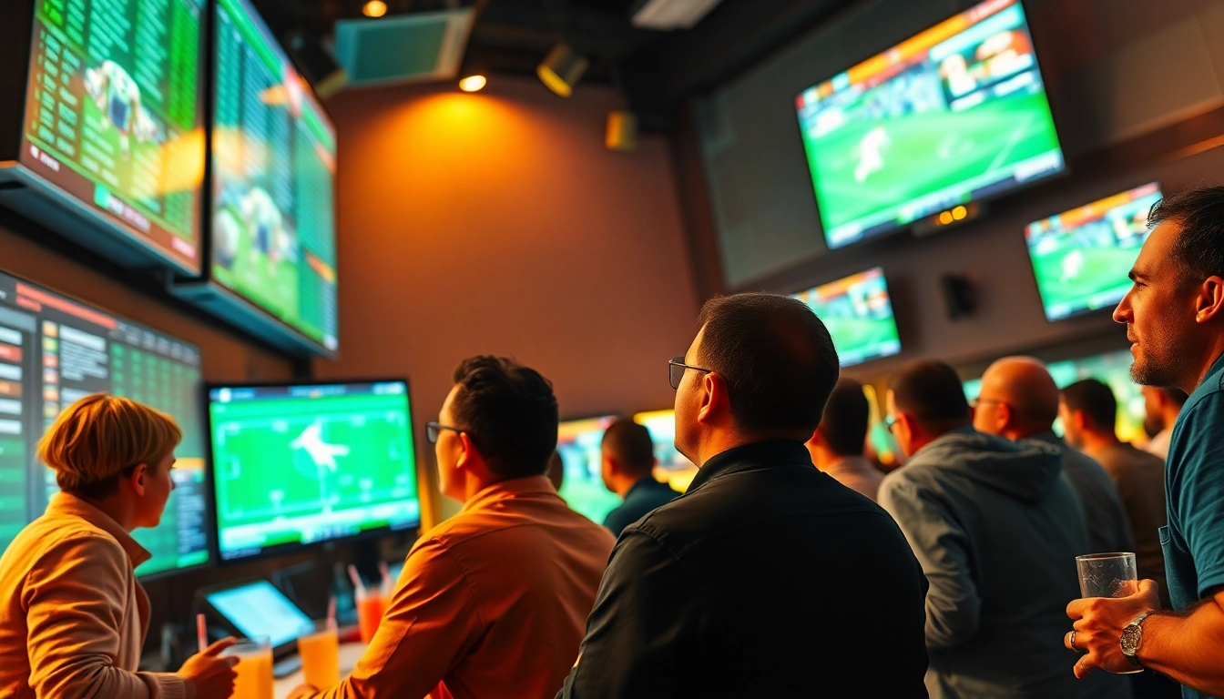 Experience the excitement of güvenilir bahis siteleri as diverse bettors engage in live sports betting.